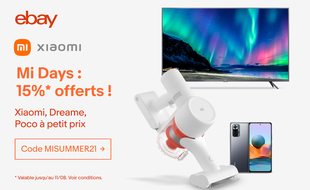 Profitez des réductions Xiaomi pour les Mi Days chez eBay