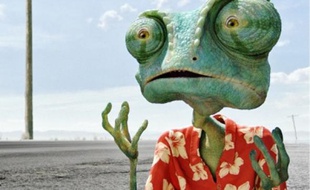 Johnny Depp prête sa voix et sa gestuelle à Rango.