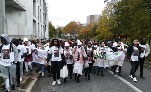 La marche blanche à Sevran, le 16 novembre 2019