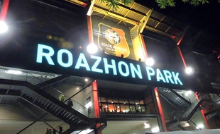 Le Roazhon Park lors de son inauguration officielle, le 18 septembre 2015.