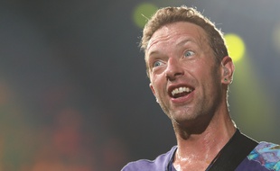 Le chanteur de Coldplay Chris Martin
