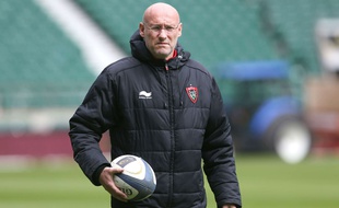 Bernard Laporte à Twickenham le 1er mai 2015.