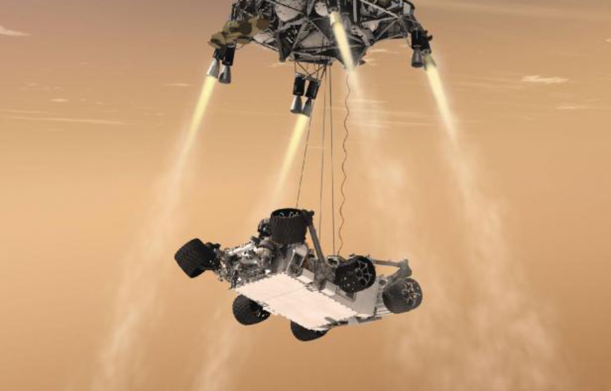 EN DIRECT. Curiosity Revivez l'atterrissage réussi du robot sur Mars