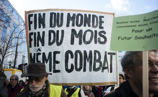 La «Marche du Siècle» a mobilisé en France entre 145.000 et 350.000 personnes, selon le chiffre du ministère de l'Intérieur ou celui des organisateurs, le 16 mars 2019.