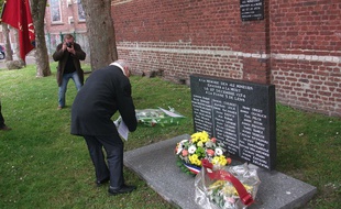 L'ancien mémorial rénové en avril 2016.