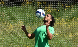 Le latéral gauche camerounais Benoît Assou-Ekotto a disputé l'intégralité de la première mi-temps face à Lausanne (2-2) mercredi. PHILIPPE DESMAZES