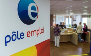 Une agence Pôle Emploi à Armentières, dans le nord de la France, le 27 août 2014