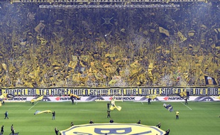 Le Mur jaune de Dortmund en chair et en bières.