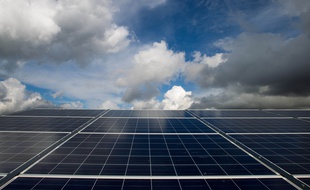 Illustration de panneaux photovoltaïques.
