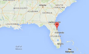 Google map de Daytona Beach, aux Etats-Unis.