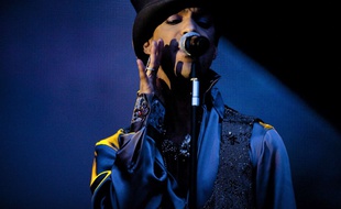Prince en concert à Copenhague (Danemark) en août 2011
