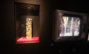 Un César au musée Louis de Funès en août 2019.