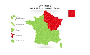 Carte synthèse pour le déconfinement.