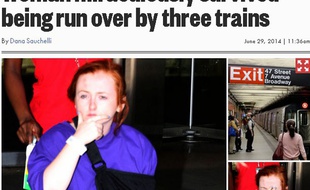 Capture d'écran du New York Post.