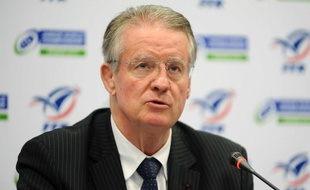 Bernard Lapasset à Marcoussis le 8 novembre 2012.