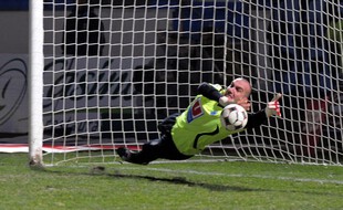 Christophe Revault lors d'un match de L1 avec Toulouse en 2009.