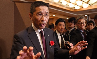 Hiroto Saikawa, PDG de Nissan, le 7 janvier 2019.