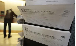 Une Caisse d'allocations familiales (CAF) à Lille.