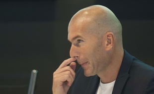 Zinédine Zidane à Madrid le 9 juin 2015.