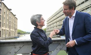 Sandrine Rousseau et Yannick Jadot, à Paris le 19 septembre 2021.