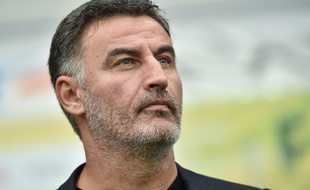 Christophe Galtier, le 21 septembre dernier lors du match entre Nantes et l'ASSE (0-0).