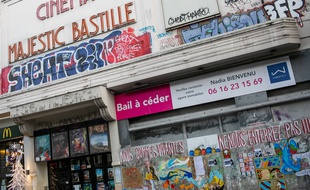 Le cinéma Majestic Bastille fermé pour cause sanitaire.