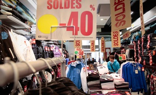 Les soldes n'ont pas attiré les consommateurs (photo archives)