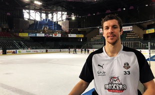 Ronan Quemener, le gardien des Boxers de Bordeaux.