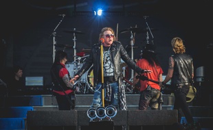 Guns N' Roses au Download Festival en juin 2018.