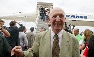 André Turcat, premier pilote du Concorde.