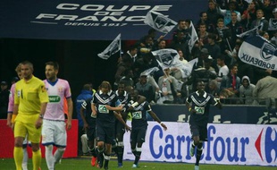 Bordeaux finit sa saison sur une bonne note, le 31 mai 2013 à Saint-Denis.