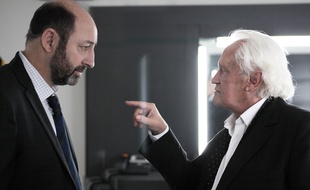 Kad Merad et Niels Arstrup dans la série Baron Noir sur Canal+