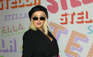 La chanteuse Christina Aguilera