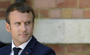 Emmanuel Macron lors d'une conférence de presse à Varna (Bulgarie), le 25 août 2017.