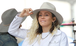 La chanteuse Miley Cyrus en concert pour le Today Show