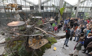 NANTES, le 06/04/2013 La maquette de l arbre aux herons