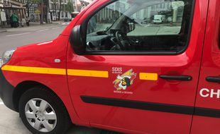 Les services de secours du Bas-Rhin (Sdis 67) à Strasbourg.