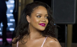 Rihanna à Madrid le 23 septembre 2017.