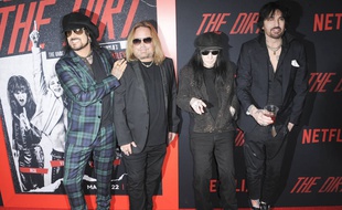 Le groupe de hard rock Mötley Crüe