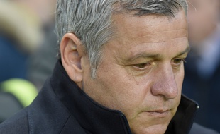 Bruno Genesio, ici lors de la défaite lyonnaise vendredi soir à Nantes (2-1). SEBASTIEN SALOM GOMIS