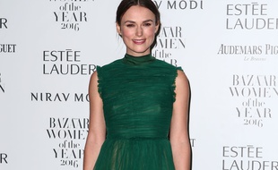 L'actrice Keira Knightley à Londres.