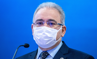 Le ministre de la Santé brésilien, Marcelo Queiroga.