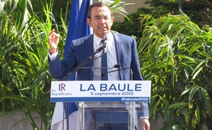 Bruno Retailleau, candidat de la droite et du centre aux élections régionales en Pays de la Loire.