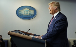 Le président américain Donald Trump