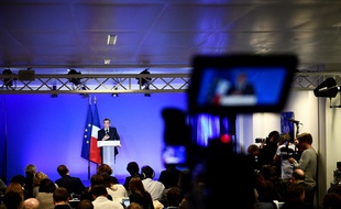 Fillon à son QG