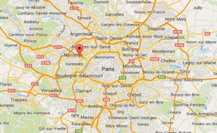 Google Maps de la ville de Puteaux (Hauts-de-Seine).