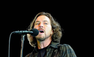 Le leader du groupe Pearl Jam, Eddie Vedder