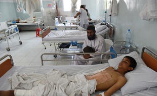 L'hôpital de Médecins sans Frontières à Kunduz, au nord de l'Afghanistan, le 21 mai 2015.