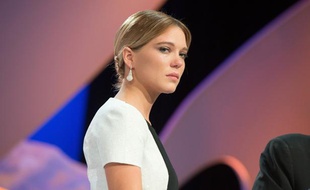 Léa Seydoux lors de la cérémonie de clôture du Festival de Cannes 2013.