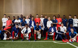 La nouvelle photo officielle de l'équipe de France casse les codes.